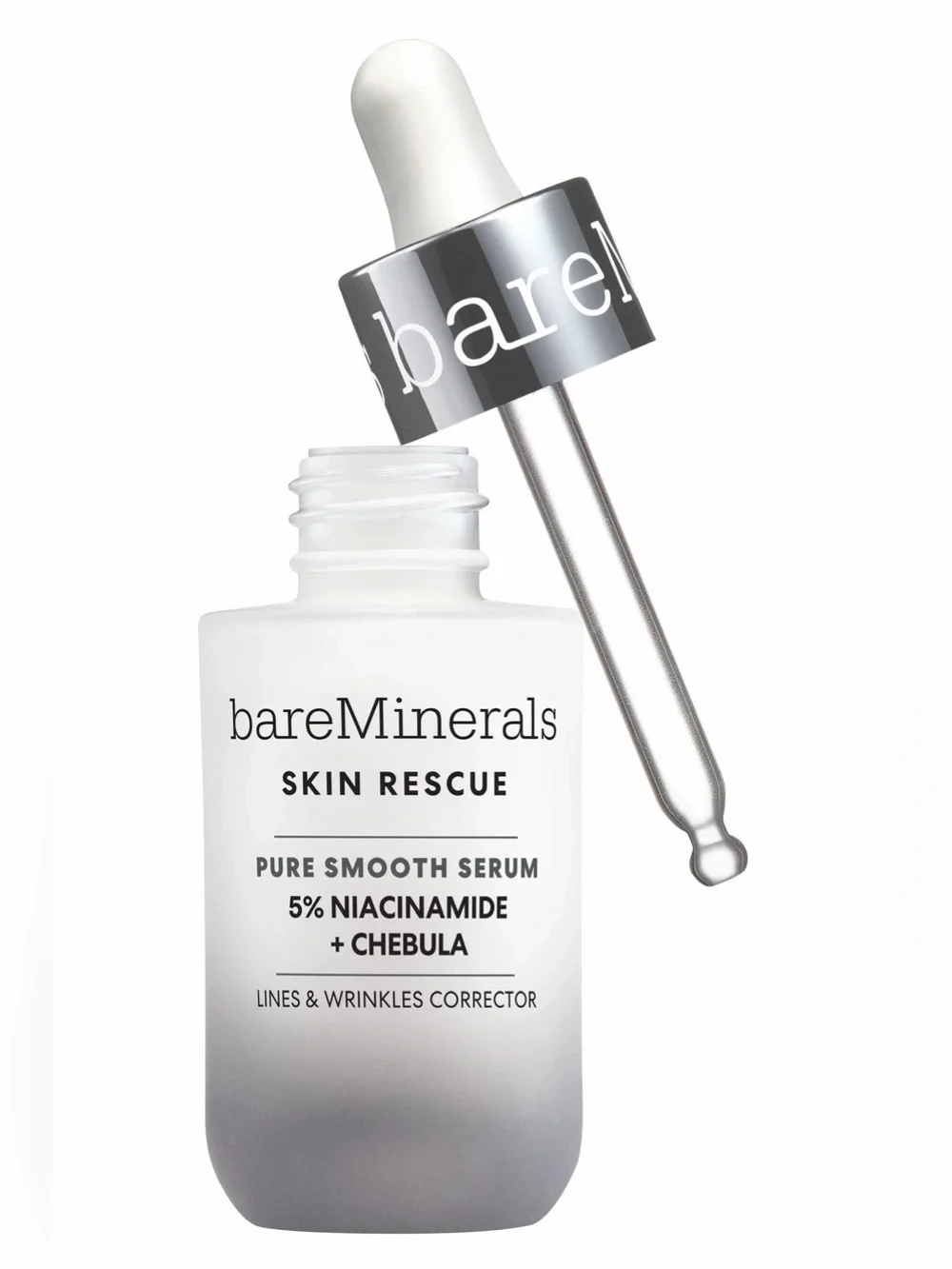 NWT BareMinerals SKIN RESCUE Pure Smooth Serum with 5% Niacinamide and Chebula